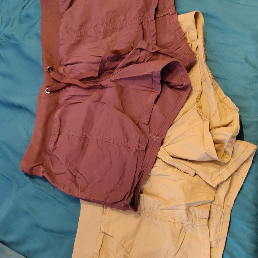 Nwot torrid poplin shorts pull on size 1